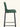 Banqueta Estelle estofada em tecido Verde #cor_verde