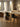 Banqueta Brooklyn estofada em courino sintético PU Preto #cor_preto