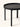 Mesa Santorini em polipropileno resistente Preto #cor_preto