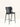 Banqueta Brooklyn estofada em courino sintético PU Preto #cor_preto
