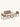 Conjunto Ravello Eco 5 Peças em polipropileno resistente Fendi #cor_fendi