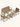 Conjunto Ravello Eco 5 Peças em polipropileno resistente Fendi #cor_fendi