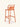 Banqueta Split em polipropileno resistente Terracota #cor_terracota