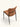 Cadeira Delphine estofada em tecido Caramelo #cor_caramelo