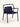 Poltrona Split em polipropileno resistente Preto #cor_preto