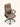 Cadeira De Escritório Amsterda Diretor com função relax Marrom #cor_marrom