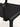 Cadeira Monaco em polipropileno resistente Preto #cor_preto