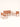 Conjunto Ravello Eco 3 Peças em polipropileno resistente Terracota #cor_terracota