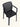 Cadeira Milos em polipropileno resistente Preto #cor_preto