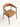 Cadeira Mila com assento em courino sintético PU e base em aço carbono ou champagne. Caramelo #cor_caramelo