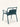 Poltrona Split em polipropileno resistente Azul #cor_azul