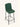 Banqueta Estelle estofada em tecido Verde #cor_verde