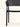 Cadeira Marbella Com Braço em polipropileno resistente Preto #cor_preto