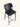 Banqueta Brooklyn estofada em courino sintético PU Preto #cor_preto