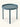Mesa Santorini em polipropileno resistente Azul #cor_azul