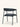 Cadeira Mila com assento em courino sintético PU e base em aço carbono ou champagne. Preto #cor_preto