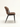 Cadeira Brooklyn estofada em courino sintético PU marrom #cor_marrom