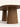 Mesa Comporta com tampo em MDF chanfrado em efeito "borda infinita" e bases em madeira maciça usinada. natural #cor_natural