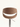 Banqueta SoHo em courino sintético PU com estrutura em aço cromado. caramelo #cor_caramelo