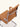 Cadeira De Escritório Copenhague Base Fixa Base Fixa em courino sintético PU com costuras horizontais e aço cromado. Caramelo #cor_caramelo