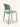 Cadeira Cannes em polipropileno resistente verde #cor_verde