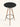 Mesa Breuer com tampo em MDF cor preto #cor_preto