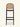 Banqueta Pipa em polipropileno resistente cor preto #cor_preto