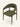 Cadeira Camilla em tecido ou courino sintético PU com estrutura em madeira maciça nobre e design assinado. verde #cor_verde