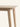 Mesa Saarinen P com tampo em MDF e base em madeira maciça 120 × 75 cm. cor natural #cor_natural