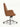 Cadeira De Escritório Monaco Diretor em courino sintético PU com função relax e pistão classe 3 caramelo #cor_caramelo