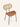 Cadeira Katherine em tecido ou courino sintético PU. Cor Caramelo #cor_caramelo