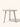 Mesa Saint Tropez Pequena em materiais resistentes cor bege #cor_bege
