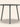 Mesa Saint Tropez Pequena em materiais resistentes cor cinza #cor_cinza