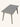 Mesa Capri em alumínio cor cinza #cor_cinza