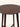 Mesa Eames com tampo em MDF e base em madeira maciça de seringueira 80 × 80 cm natural #cor_natural
