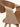 Cadeira SoHo Madeira Natural giratória com base em madeira maciça e assento estofado em courino sintético PU. caramelo #cor_caramelo