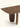 Mesa Cascais com tampo em MDF chanfrado em efeito "borda infinita" e bases em madeira maciça usinada. natural #cor_natural