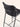 Banqueta Brooklyn estofada em courino sintético PU Preto #cor_preto