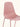 Cadeira Portofino com assento em polipropileno e base em aço carbono com pintura epóxi. Rosa #cor_rosa