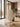 Cadeira De Escritório Auster Madeira giratória em madeira com base em aço cromado. Off White #cor_off-white
