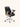 Cadeira De Escritório Paris Natural Diretor giratória com pistão classe 3, função relax e revestimento em courino sintético PU. Preto #cor_preto