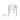 Cadeira Francesca em courino sintético PU com estrutura em aço carbono. Off White #cor_off-white