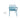 Poltrona Split em polipropileno resistente Azul #cor_azul