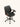 Cadeira De Escritório Saragoça Diretor giratória com função relax Preto #cor_preto