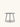 Mesa Saint Tropez Pequena em materiais resistentes cor cinza #cor_cinza
