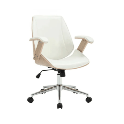 Cadeira Escritorio Couro Executiva Paris Homme